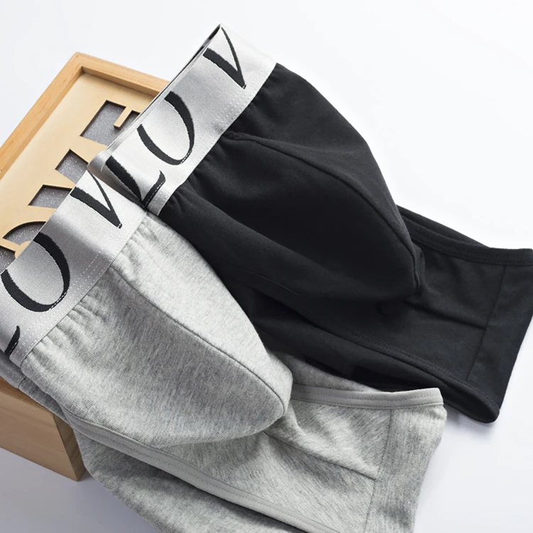 China Professional Boxer Shorts Briefs Custom Sexy Quick Dry Men Underwear Cotton