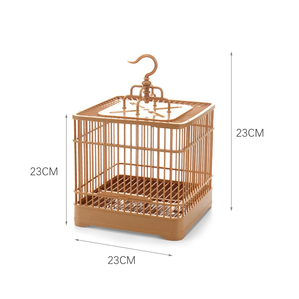 China Styles Plastic Pet Birds Cage Durable Cheap Quadrate Pigeon Cage