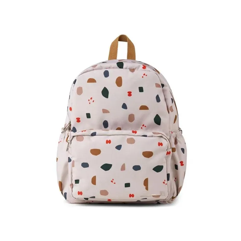 custom print young children school backpack kids school bags high quality recycled polyester kids backpack