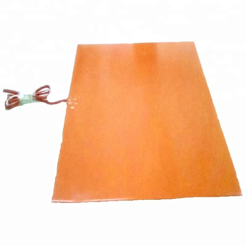 customized electric flexible silicone heating film to heat machine