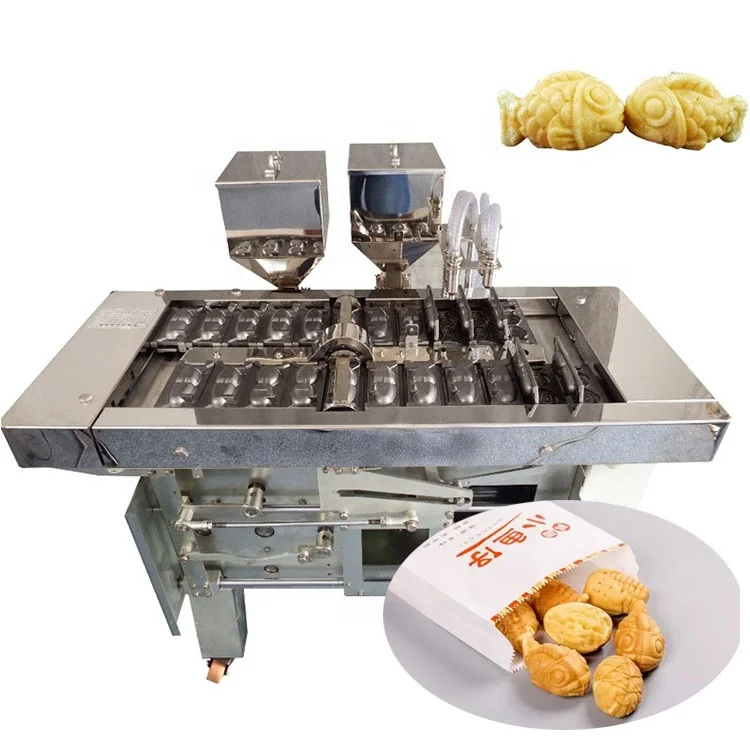 South Korean Trade Automatic Gas Fish Mold Deli Manjoo Custard Make Walnut Moshi Delimanjoo Manju Cake Taiyaki Machine