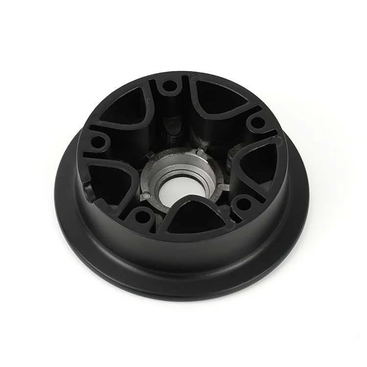 Manufacturer Custom Metal power waterproof wheelchair accessory wheel hup low pressure die cast