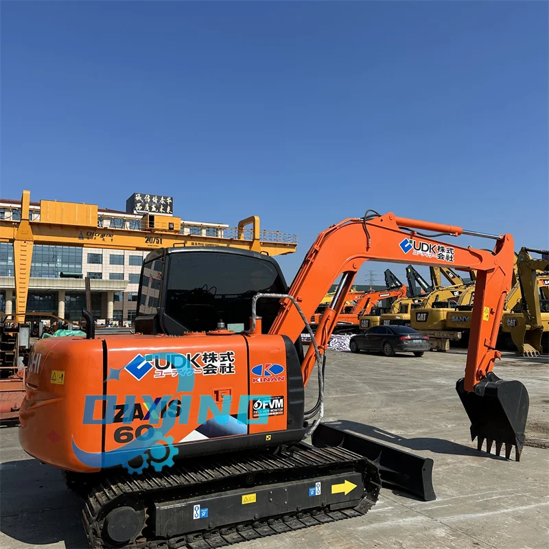 Diying Easy Operation 6t Подержанный мини-экскаватор Hitachi б/у zx60 70 экскаватор с молотком