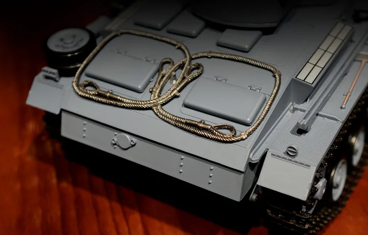 2023 Henglong RC Tank 3848-1 1/16 German Panther III L Midium Tank Infrared Bombing Battle Tank for Christmas Gifts Toys Models