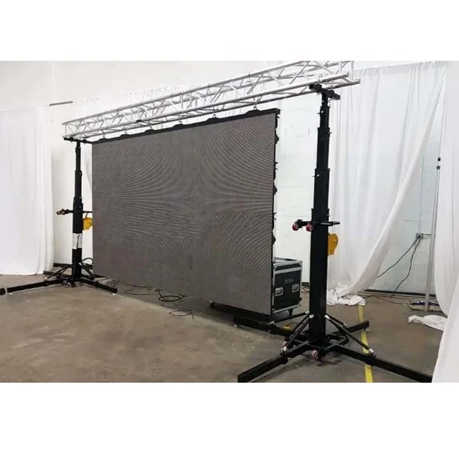 
Event Equipment Crank Stand Lighting Truss Tower For Hotel 