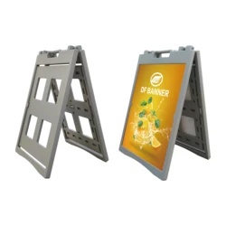 Factory Wholesale Durable Lightweight Plastic Sandwich Poster Board Signs