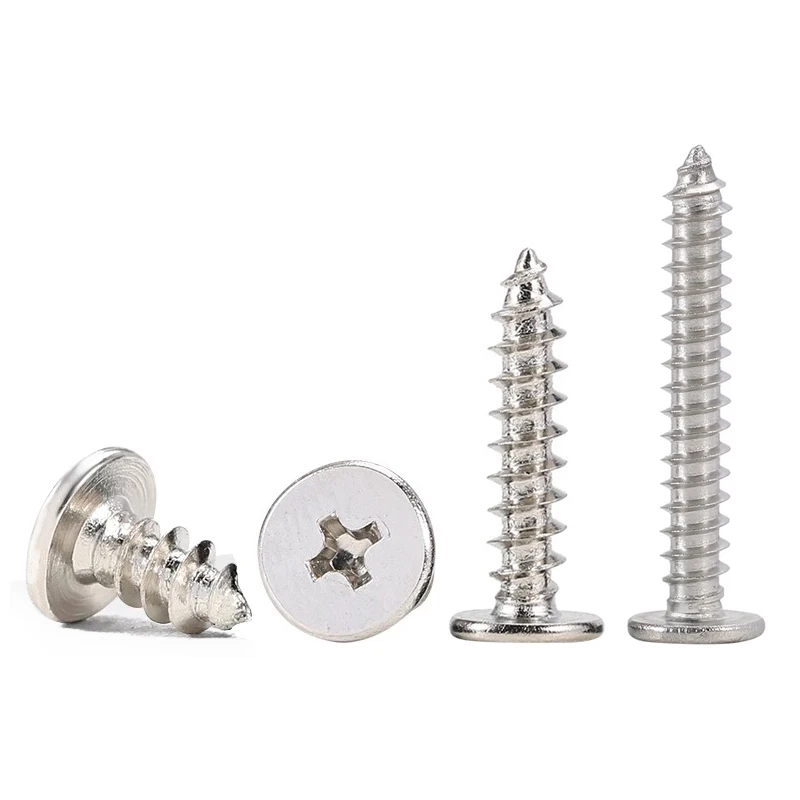 304 Stainless Steel   Head Wood Screw Stainless Steel Self Tapping Decking Screws