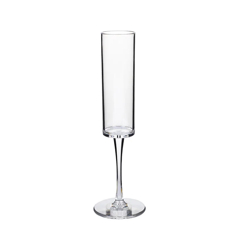 New Arrival Bar Acrylic Unbreakable Red Wine Glasses Champagne Flutes Crystal Wine Glasses Cups for Party Wedding