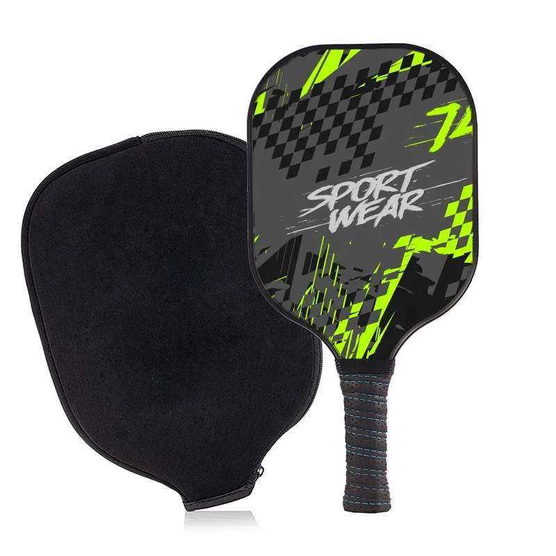 13 14 16mm custom USAPA approved thermoformed edgeless T700 carbon fiber pickleball paddle