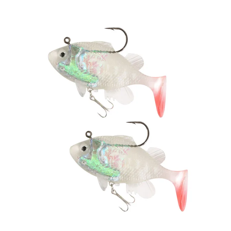 Newbility Jig Head Hooked 90mm 21g quality freshwater fishing swimbait pre rigged soft plastic lure
