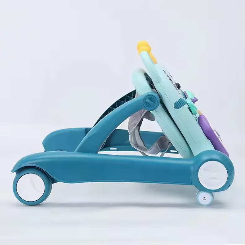 Comfortable non-slip main push armrest Toddler baby walker PP material baby walk chair  Learning Anti-rollover  Baby Walker