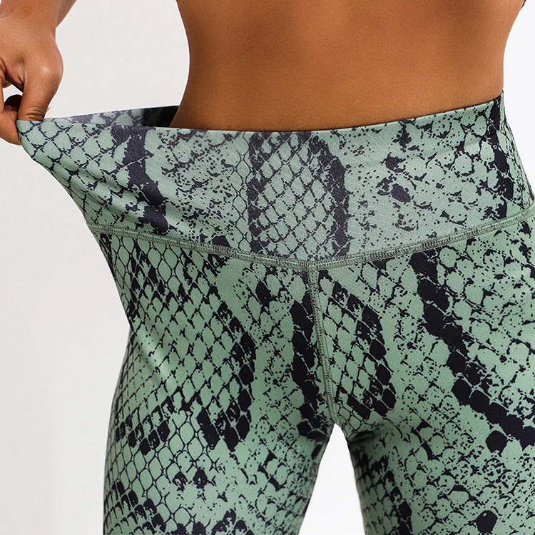 OEM женский топ для йоги, бюстгальтер, спортивная одежда, комплект с принтом, женские Леггинсы для йоги и спортзала