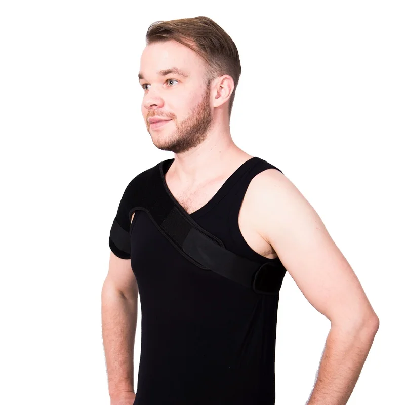 Adjustable Breathable Shoulder Support Elastic Compression Shoulder Brace for Arm Stability