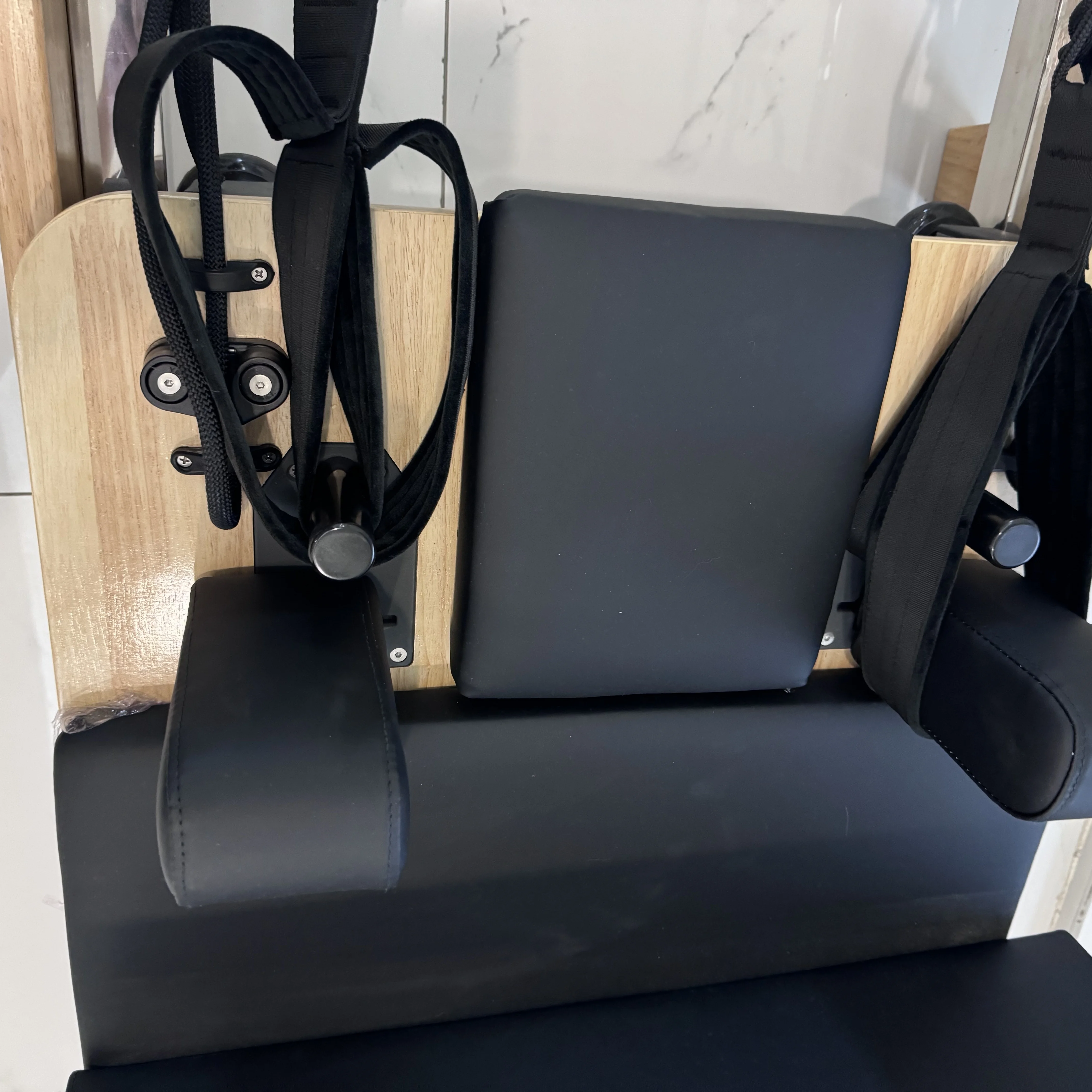 Foldable Pilates Reformer Madera Plegable Machine Oak Plegable Machine Folded Pilates Reformer Bed Foldable For Sale