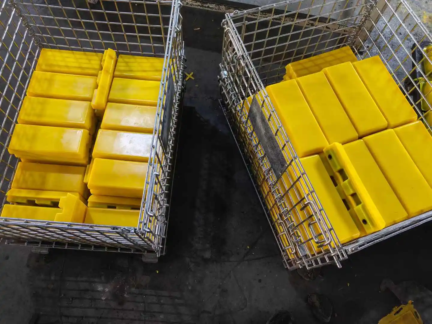 Rubber Track pad shoes komatsu d20 track shoe rubber track pad Milling machine Wittgen Trinity Xugong