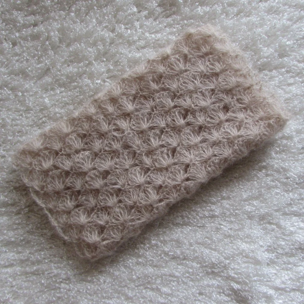 New Born Knit Mohair Wrap Vintage Crochet Baby Wrap Photograhy Props Newborn Swaddle Blanket Layer Fabric