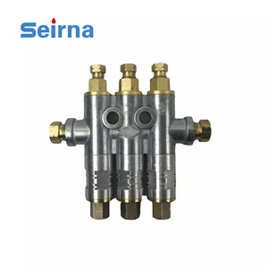 1-5 outlets Volumetric Grease Distributor Or Metering Devices Manifold Block For Lubrication System/CNC Machine