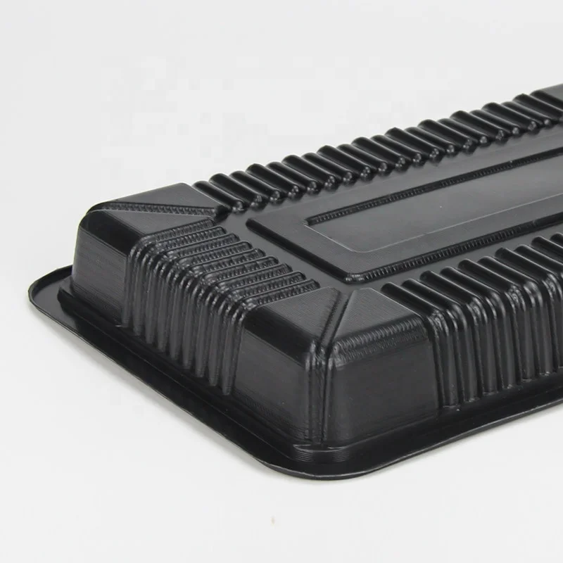 Custom Blister Food Packaging Biodegradable Disposable Plastic Meat Tray
