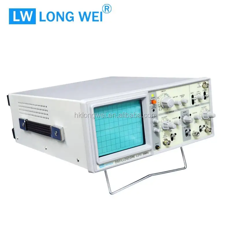 Longwei Factory sales LW L-212 20MHZ Laboratory Dual Channel Analog Oscilloscope Portable Oscilloscope