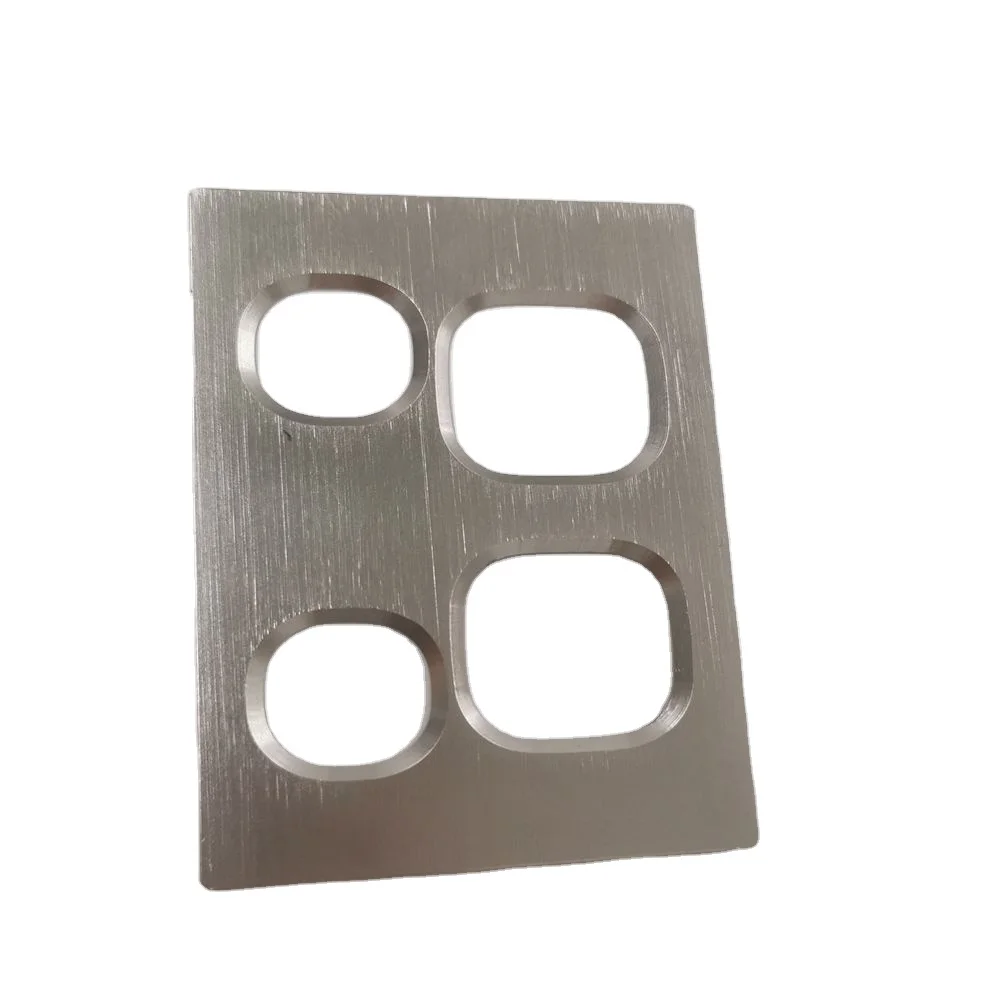 factory OEM Brushed Sandblasted Aluminum Anodizing Panel Screen Printing Plate factory