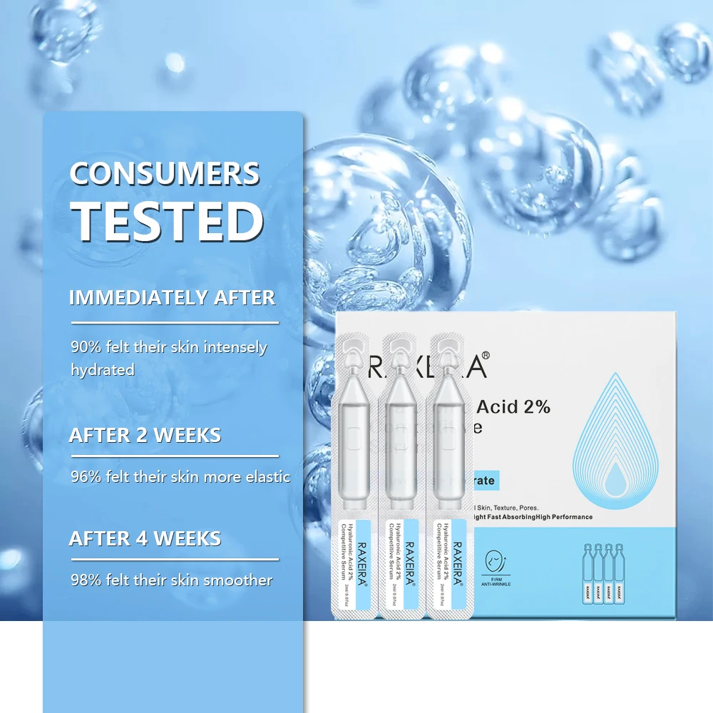 Private Label Best Anti Wrinkle Anti Aging Booster Hyaluronic Acid Serum