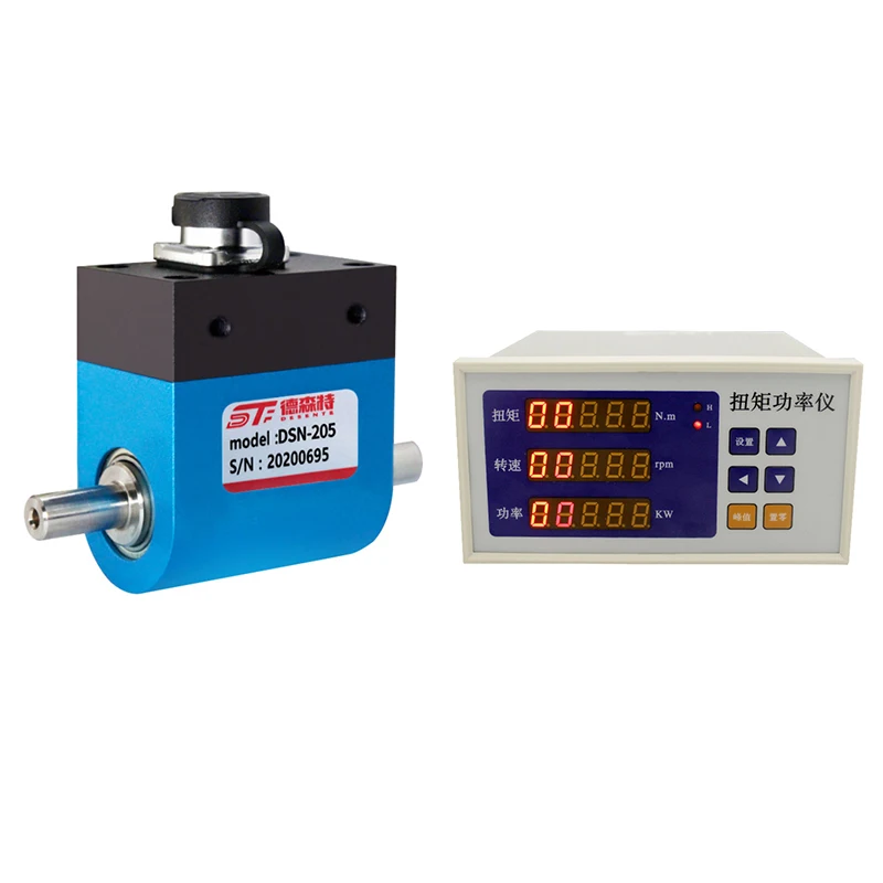 Factory directly sell high quality slip rings rotating contactless Small Range tester speed Force Dynamic rotary torque sensor