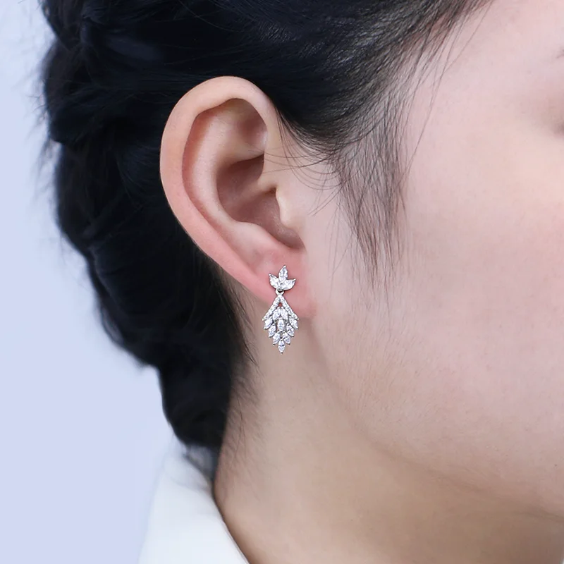 Luxury Delicate Shiny Cubic Zirconia Nigerian Style Jewelry Sets Dubai Gold Women Wedding Jewelry Sets