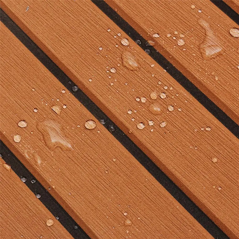 Custom Outdoor EVA foam boat decking Engineered Flooring sheet with Super 3M glue