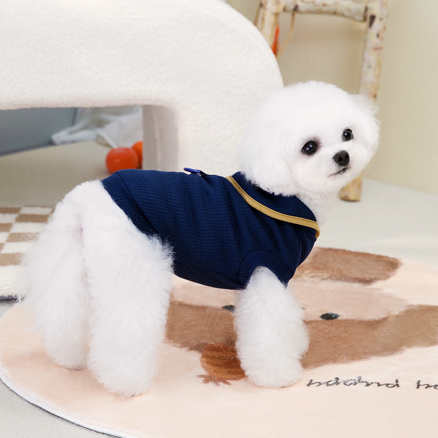 Hot Sale Puppy Clothes Pet Accessories Pets Striped Pattern Vest Summer Dog Cloth Pet Clothes