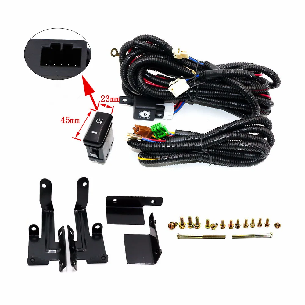 Fog light Fog lamp For HONDA CIVIC 1996-1998 2/3/4DR Yellow Fog Lights Driving Lamp with Switch