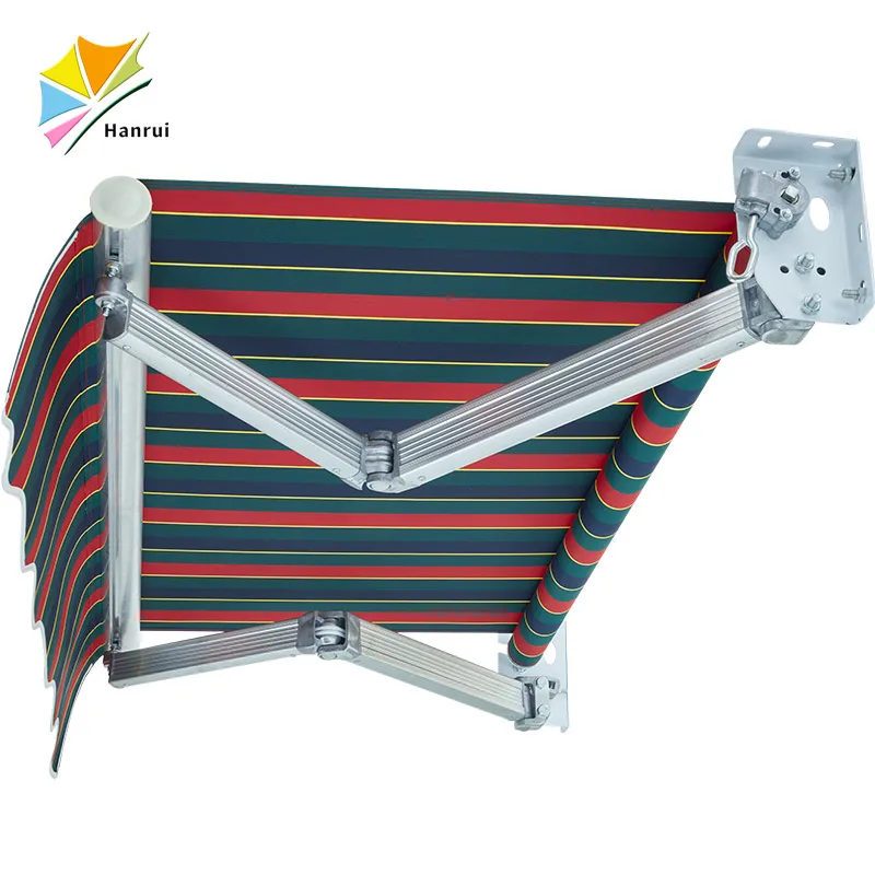 customized Waterproof  Retractable Side Cover Awnings Outdoor uv protective retractable awning for windows