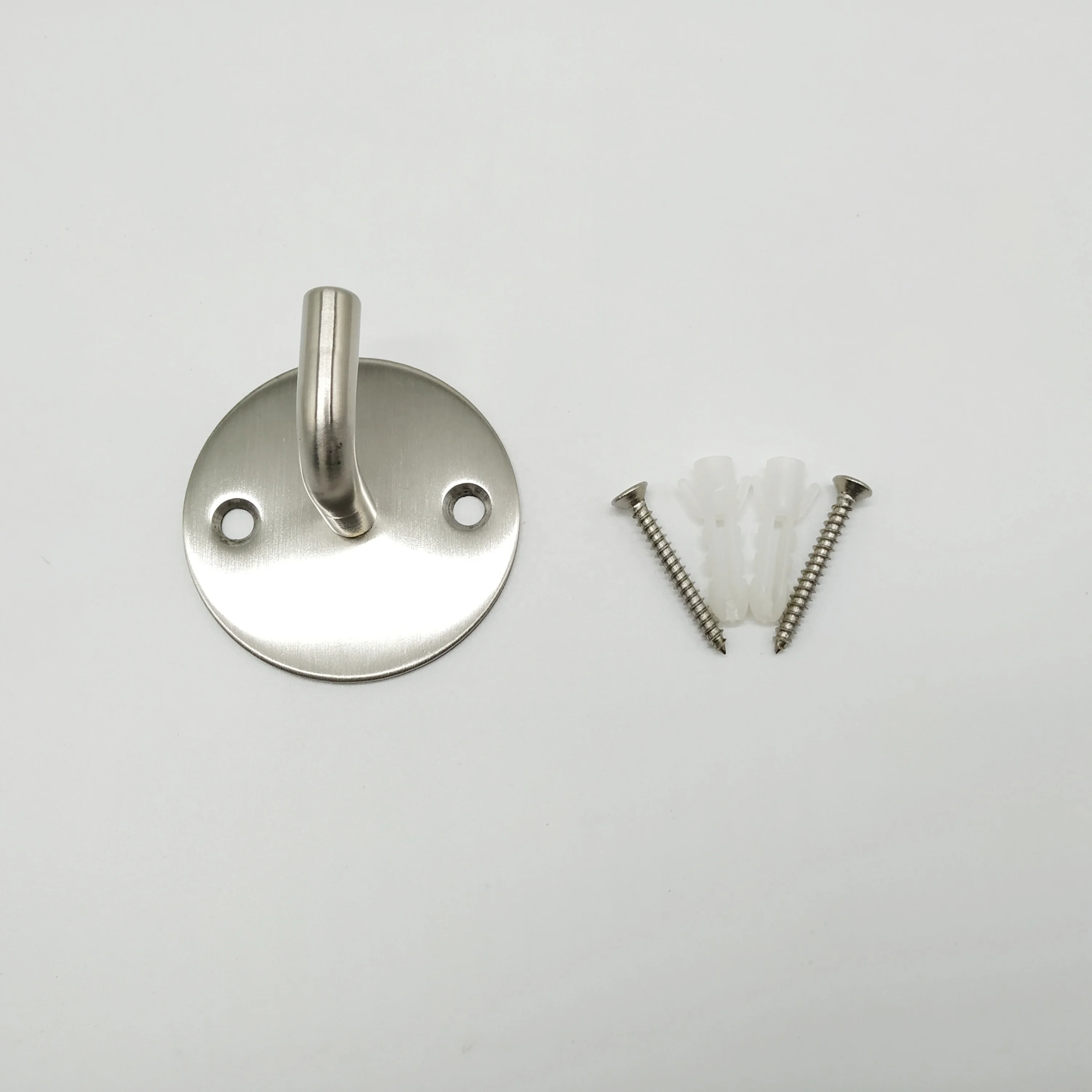Stainless Steel Clothes Hooks Door Hook Wall Hanger With Screws