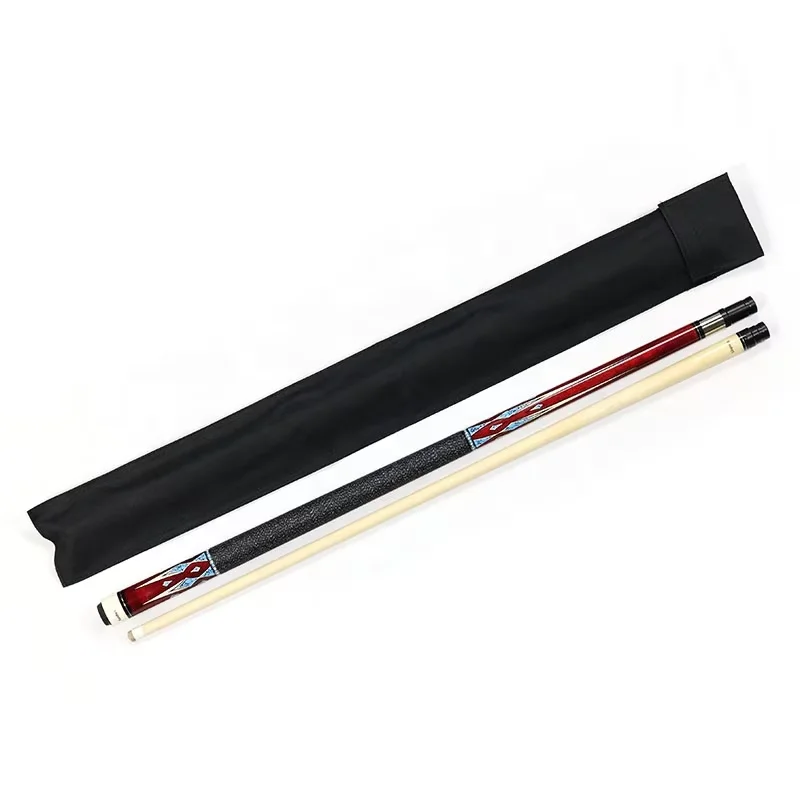 TQG-150 Pool Game Billiard Kit 1PC Uni-Lock Maple Cue Stick 1PC Canvas Bag Carbon Fiber Ash Material 9mm Brass Tip Steel Joint