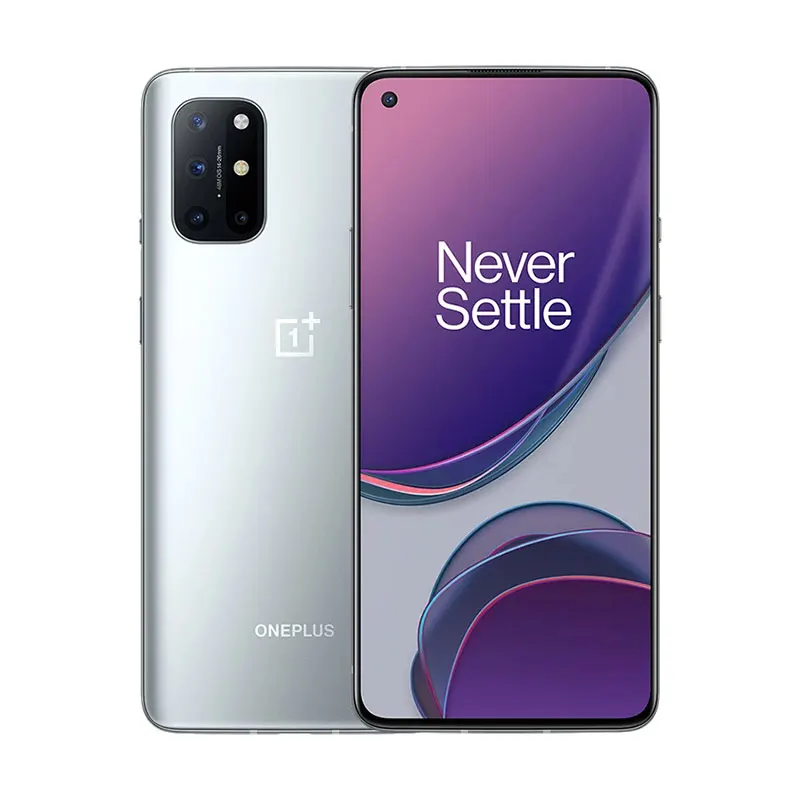  OnePlus 8T 8GB 128GB 5G Смартфон Snapdragon 865 48MP Быстрая зарядка мобильный телефон глобальная