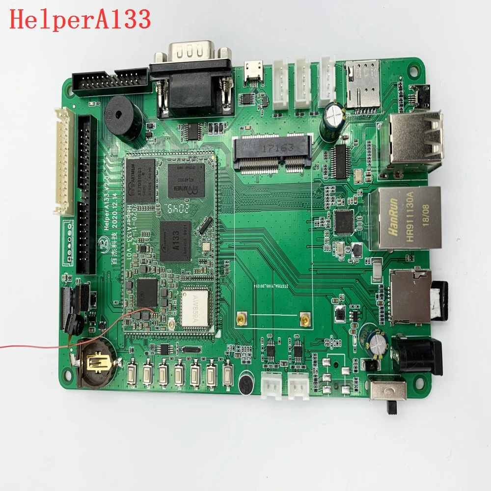 
HelperA133 development board allwinnerA133 4g ram android 10.0 linux ubuntu lvds lcd mipi rgb driver board controller board 