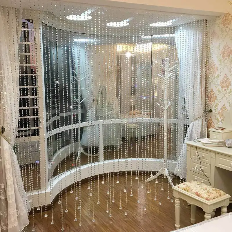 Factory Price Hot Sell Crystal Curtain For Wedding Decorations