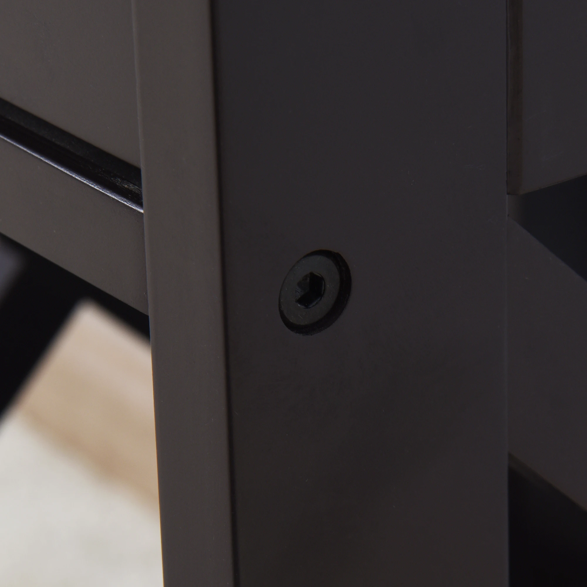 wholesale MDF design modern style corner end coffee table side table with drawer