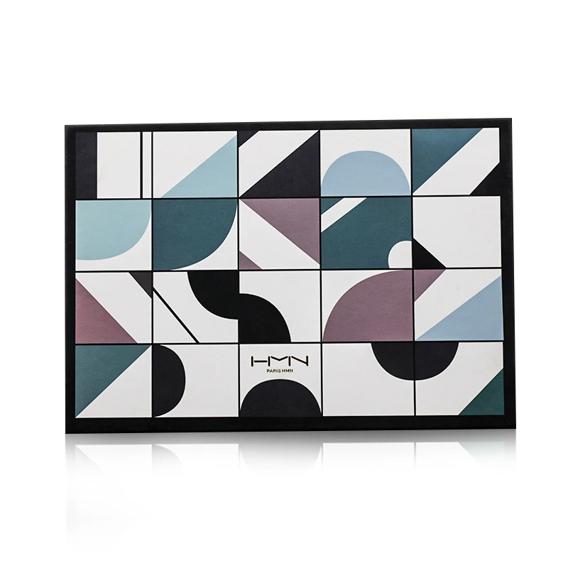 HMN Contouring Makeup Palette With Mirror  6 Highly Pigmented Matte Colors Highlight and Contour Powder Palette