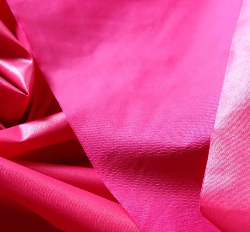 100% полиэфирная ткань 190T тафта для женской одежды