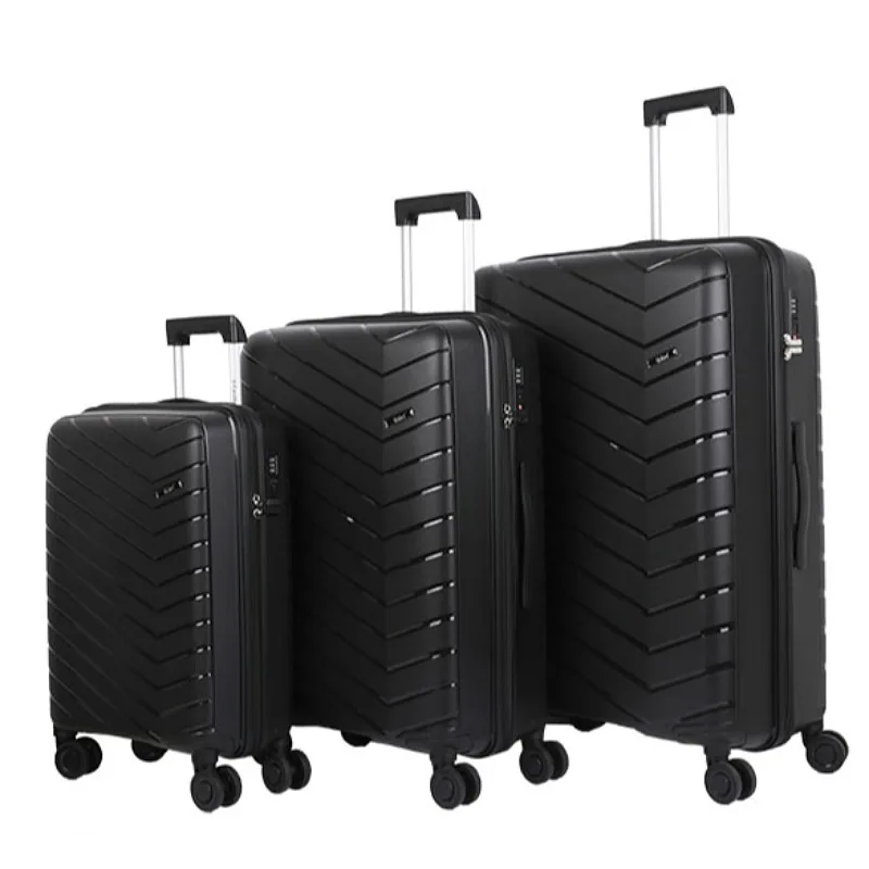 2022 Tinho new PP luggage and equipped with all aluminum pull rod and patent universal wheel and re-purchase rate is very high