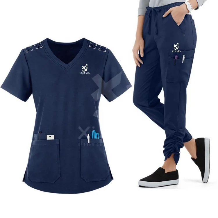 fashionable vendors manufacture medical scrubs uniform designer nurse scrubs doctor nurse scrub