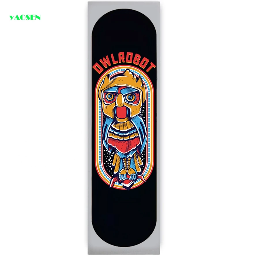 Heat transfer film skate board customized printing graphic graphic skateboard heat press films for skateboards