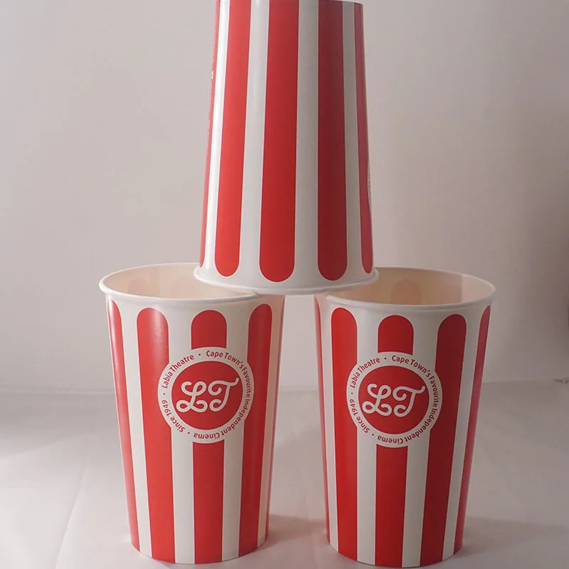 Print dispospaper popcorn bucket fried chicken paper bucket