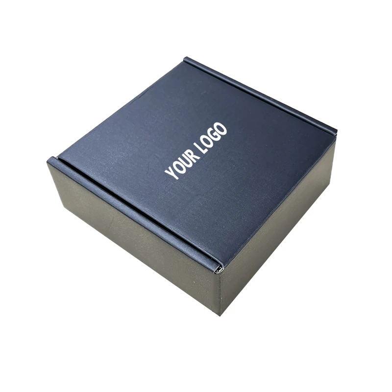 Custom Mailer Box With Paper Card, Tissue Paper and Sticker, Cosmetic Shipping Boxes Packaging Paper Logo Small Mailing Box