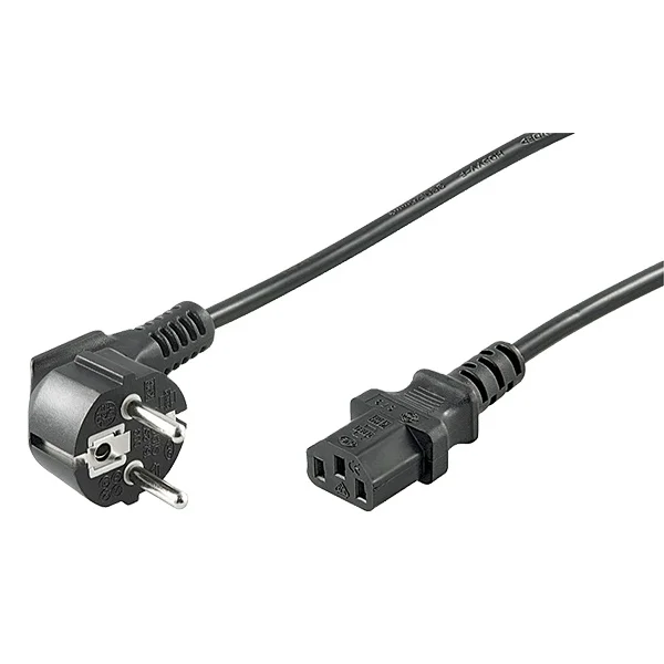 VDE approval Schuko Plug to IEC 60320 C13 European Power Cord Desktop