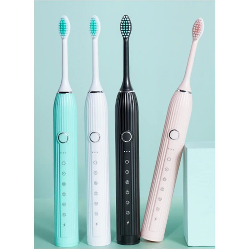 Wholesale Quality Adult Tooth Brush Atomatic Whitening Rechargeable Customized Sonic Electric Toothbrush with LED