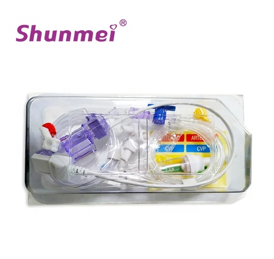 Одноразовый медицинский датчик давления Shunmei с коннектором Юта
