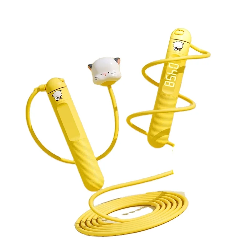 Waterproof Wear-Resistant Female Training Fast Weight Loss Smart Sensor Skipping Rope Cheap and Heavy