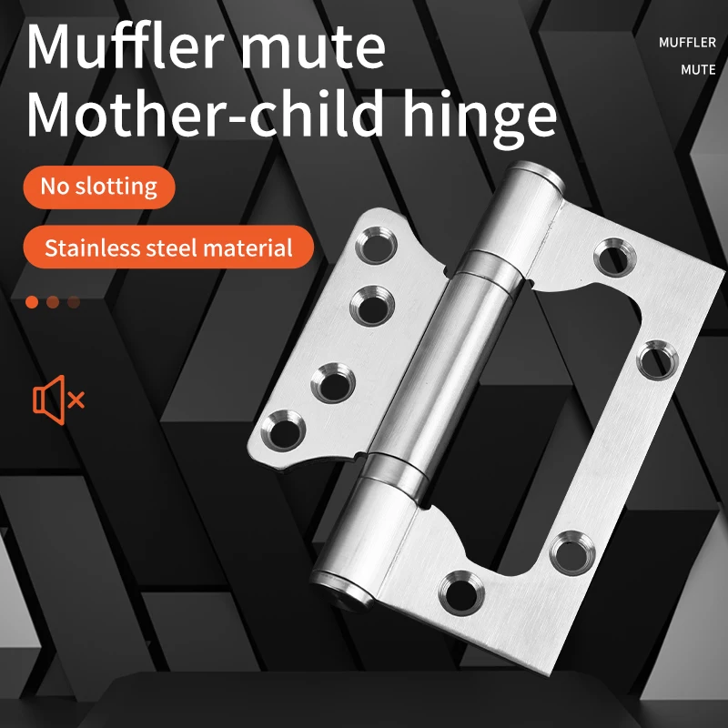 Factory Supplier Ball Bearing Non-Mortise Door Hinge 4 inch stainless steel butterfly hinge