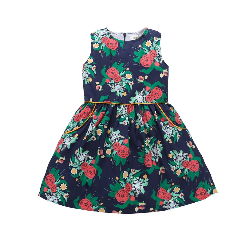 
Flower baby dresses 12 to 18 months wholesale kids girls dresses 